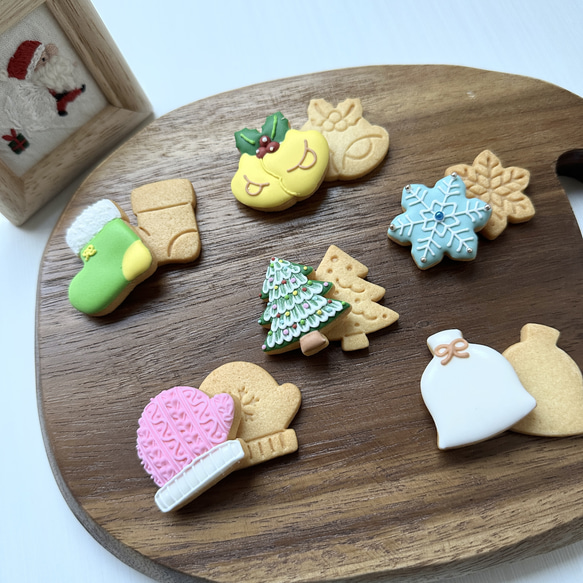 クリスマスミニ型②　クッキー型 2枚目の画像