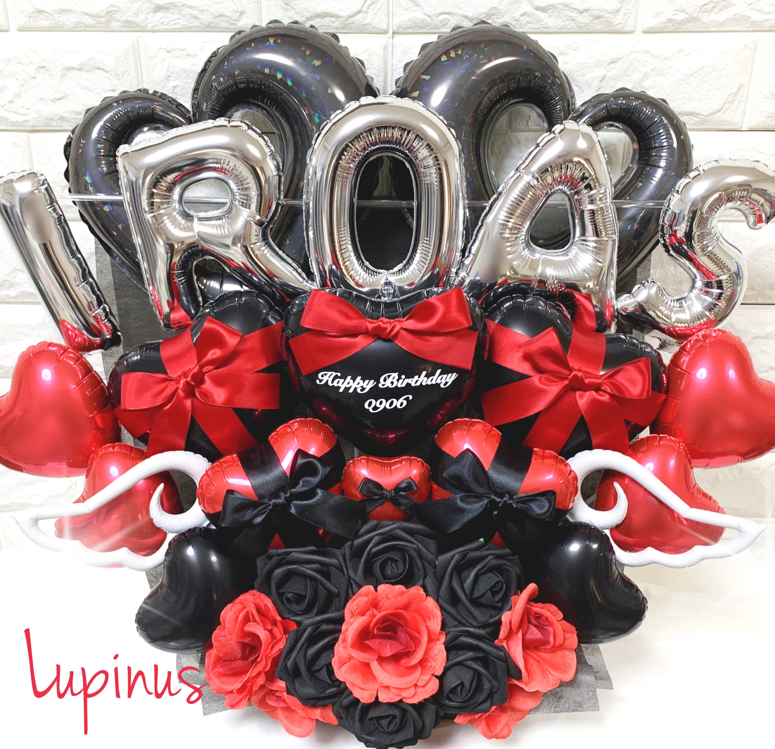 【推し活】バルーンアレンジ 5文字 生誕祭 誕生祭 卒業式 成人式