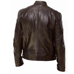 羊革シングルライダースクラシックジャケット Sheep Leather Single Rider Jacket 4枚目の画像