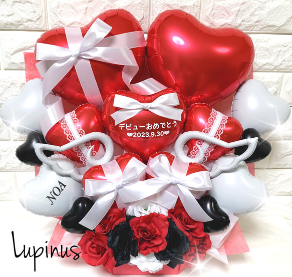 オリジナル オーダーバルーンアレンジ アートフラワー バルーン  