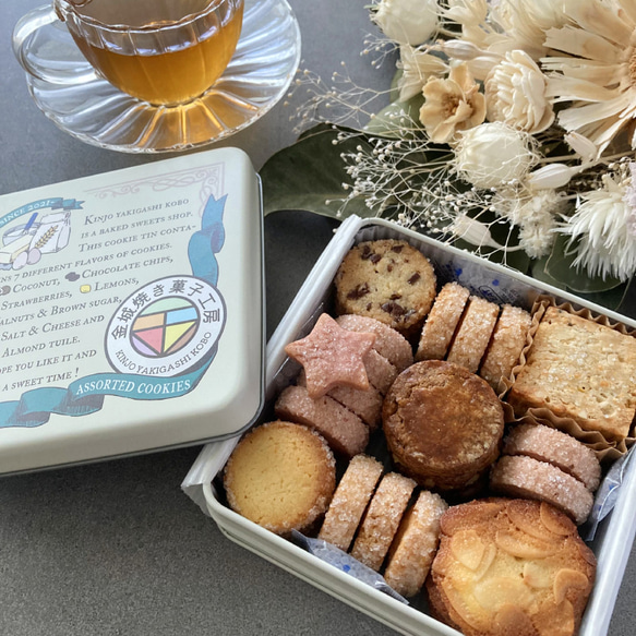 クッキー缶 / ゆうパックでのお届け 12枚目の画像