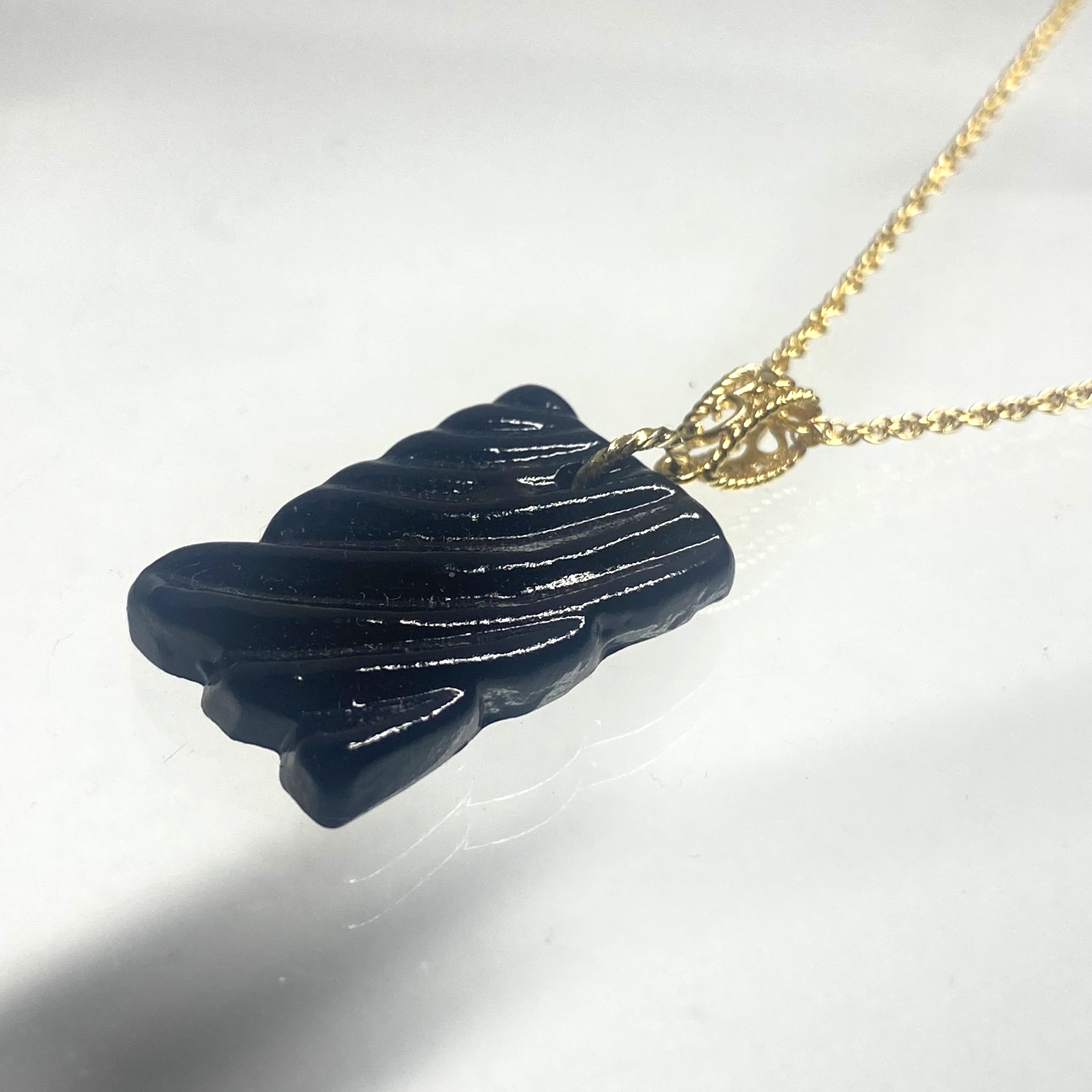 木目/ネックレス