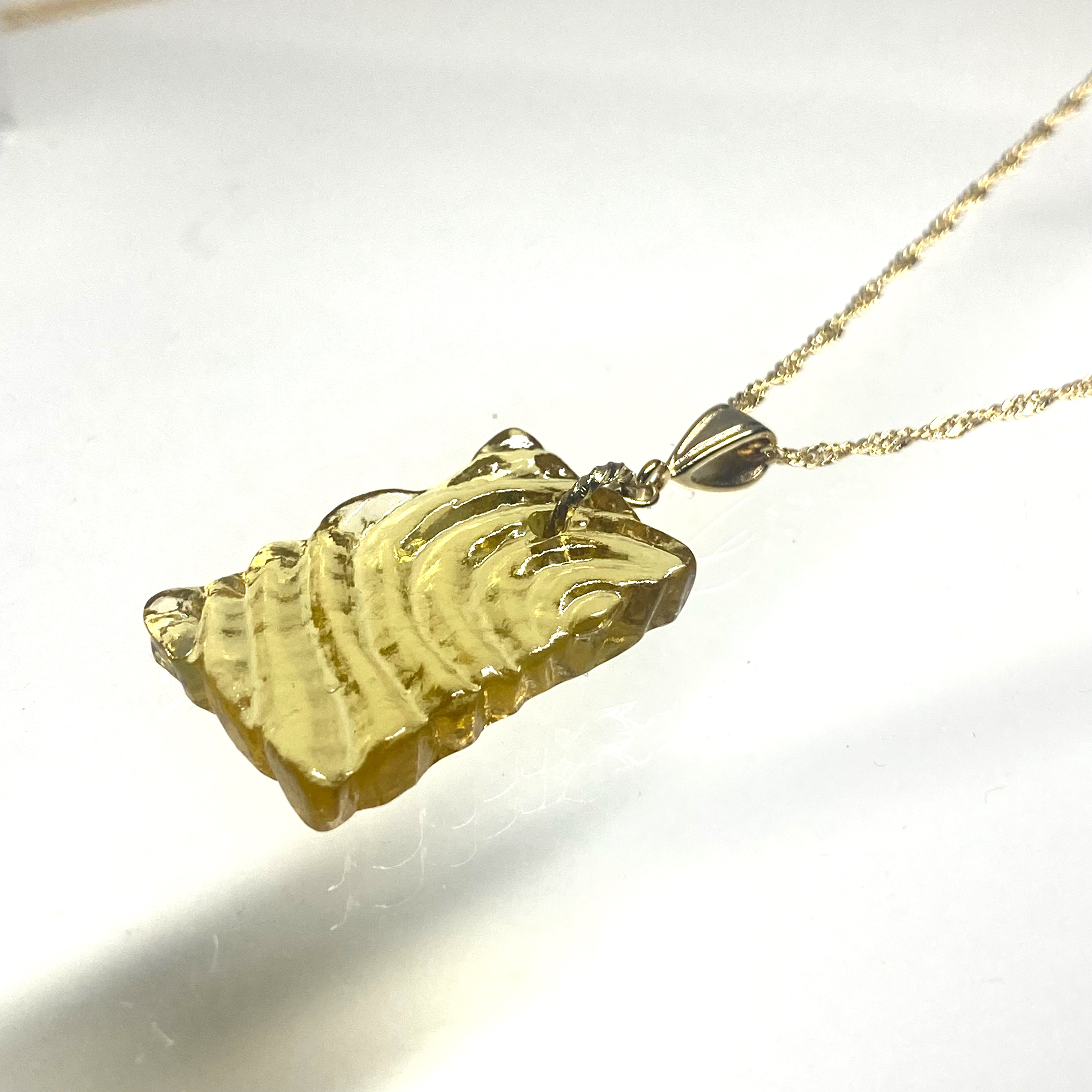 木目/ネックレス