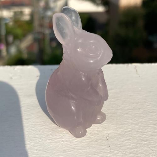 レア】イットリウムフローライトのうさぎ その他置物 Robin 通販