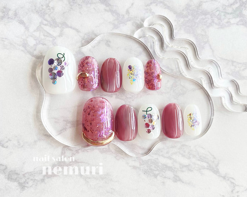 ネイルチップ　来夢様　11月 ネイルチップ 来夢様 11月 11月生まれに贈る誕生石ネイル｜2023