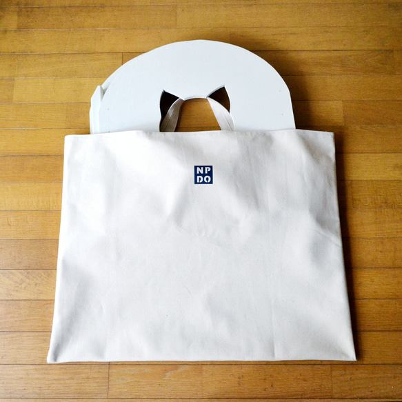 【組み立て式】ネオ・モフドック用大判トートバッグ 2枚目の画像