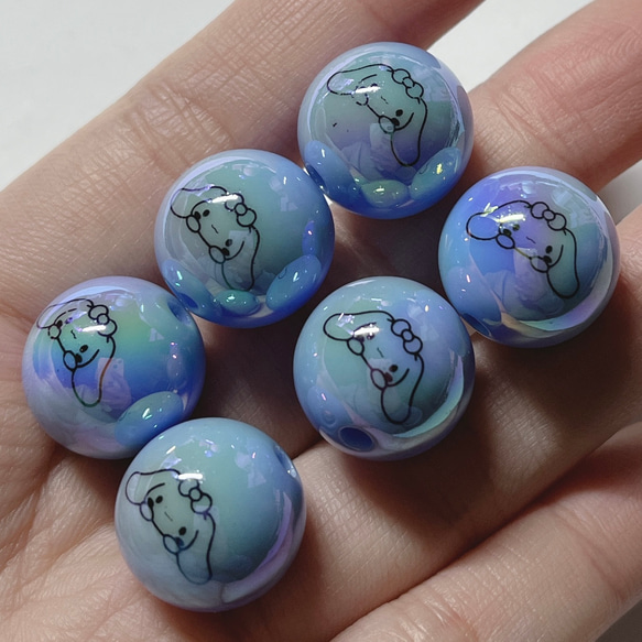 シナモン ビーズ 16mm ハンドメイド パーツ ボールペン サンリオ 材料  