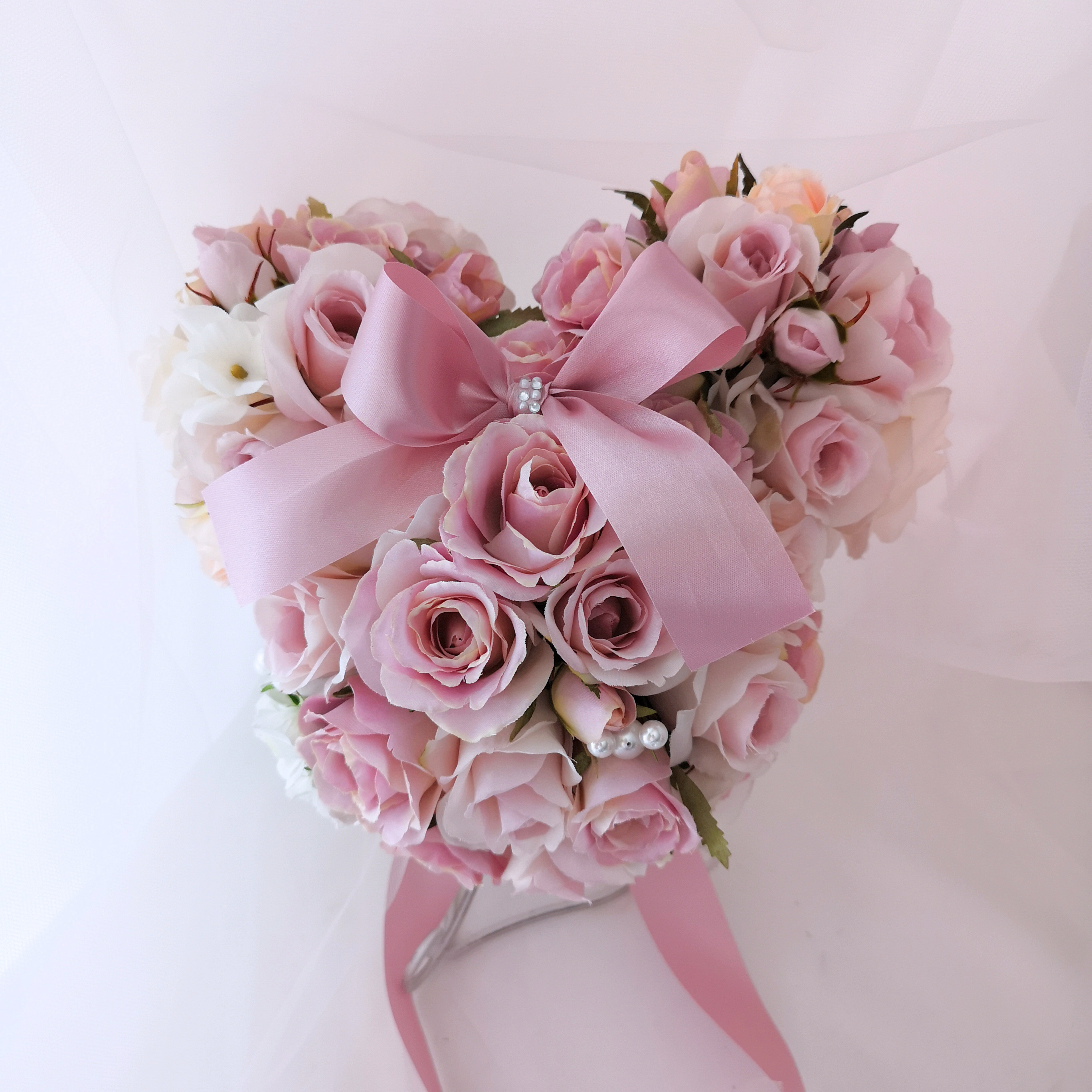 くすみピンクのクラッチブーケ《送料無料》