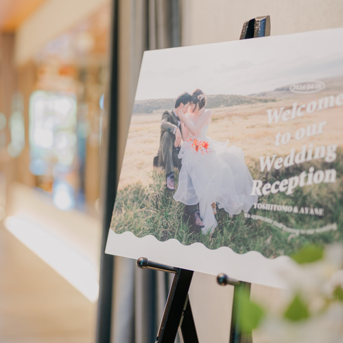 ウェルカムボード｜wave｜結婚式 ウェルカムボード HAPILY 通販
