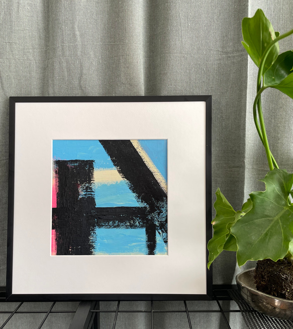 原画/抽象画/モダンアート/現代アート/インテリア/アクリル画 BRIDGE cm