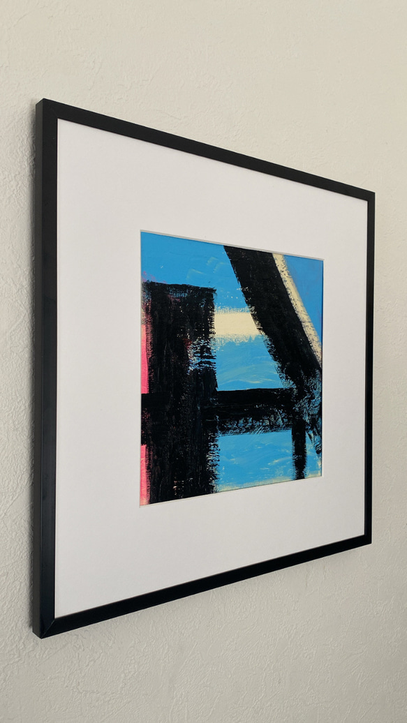 原画/抽象画/モダンアート/現代アート/インテリア/アクリル画 BRIDGE cm