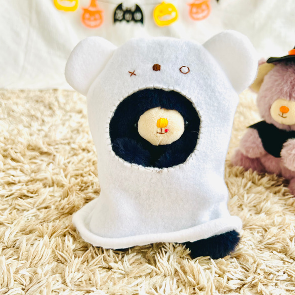 くまちゃんおまとめです おばけに変身‪☆いたずらくまちゃん【受注制作】 ぬいぐるみ‬