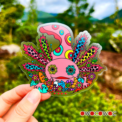 防水ステッカー カメレオン 可愛い生き物 【公式通販】 防水ステッカー