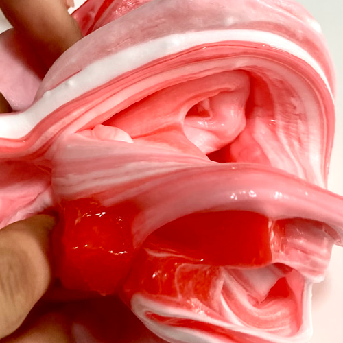 ハンドメイド スライム いちごジャム おもちゃ・人形 ORANGE 通販