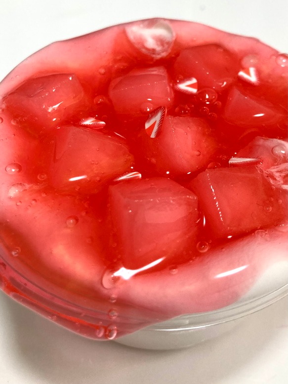 ハンドメイド スライム いちごジャム おもちゃ・人形 ORANGE 通販