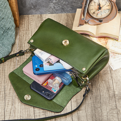 ショルダーバッグ 本革 ミニショルダー バッグ レディース 斜めがけ