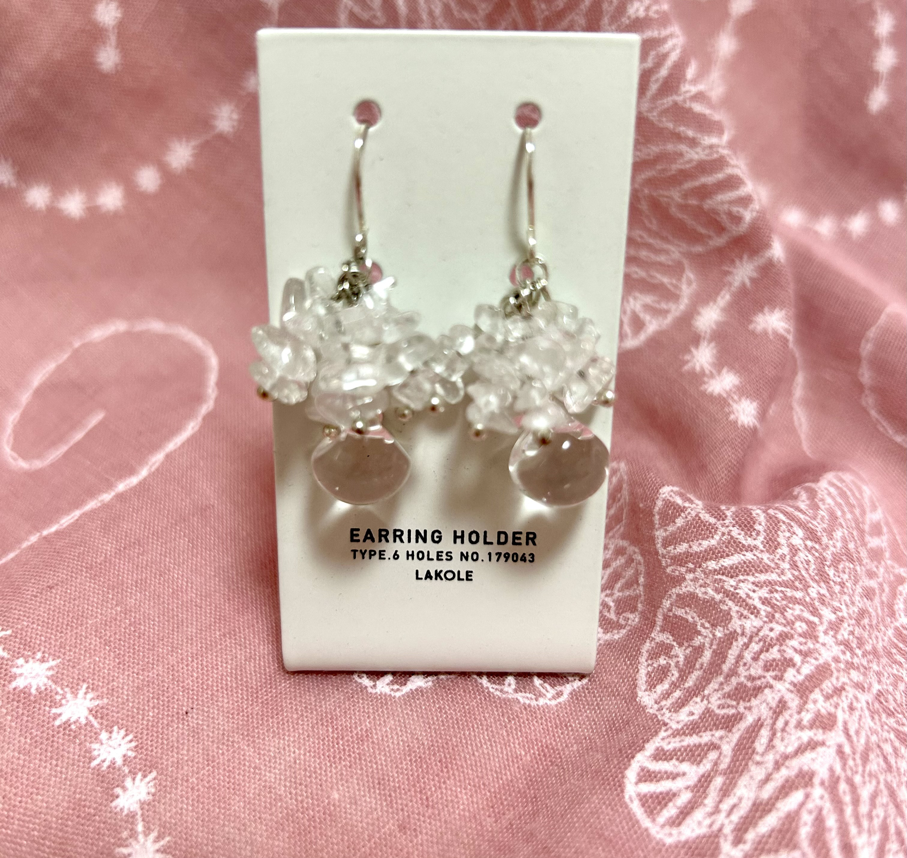 ◤完売致しました。◢          28» 大粒の涙*耳飾り(イアリング変更可能)