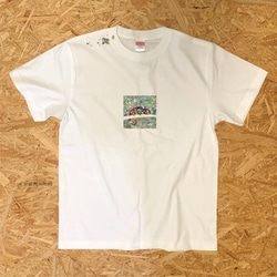 スプラッシュなカメレオン／半袖Tシャツ 4枚目の画像