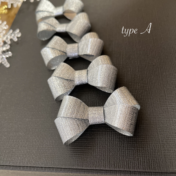 ⭐廃番品⭐クリストフル リュバン ナイフレスト 2本 リボン 箸置き