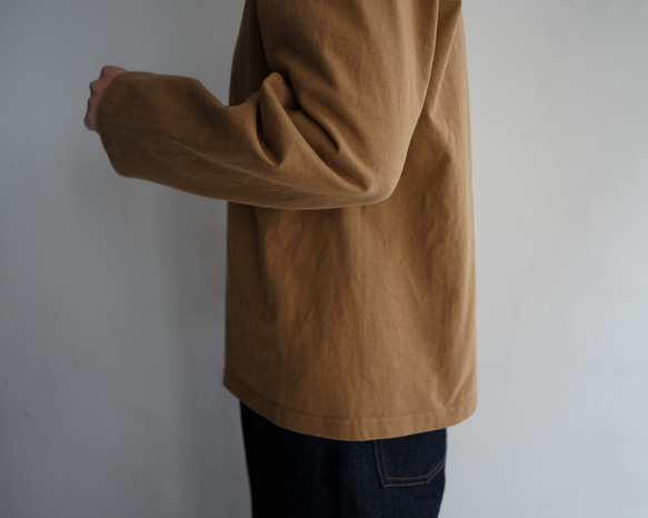 pablo cotton/center back long sleeve t/bristre/size1・2・ 3 13枚目の画像