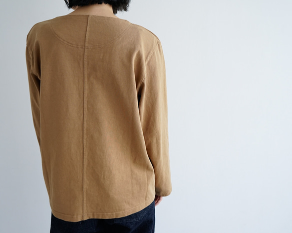 pablo cotton/center back long sleeve t/bristre/size1・2・ 3 9枚目の画像