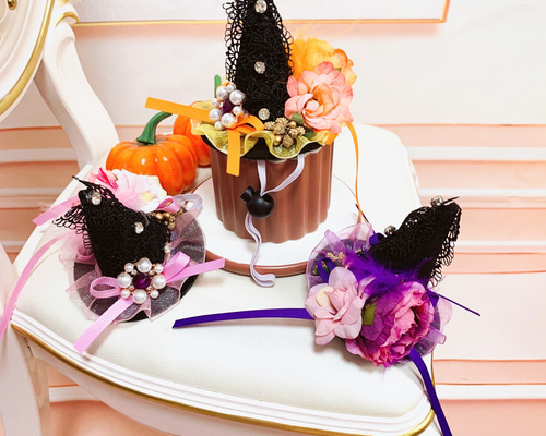 ♡ハロウィンペットボトルカバー♡など　　ハンドメイド　アレキサンダーヘンリー ♡ハロウィンペットボトルカバー♡など ハンドメイド