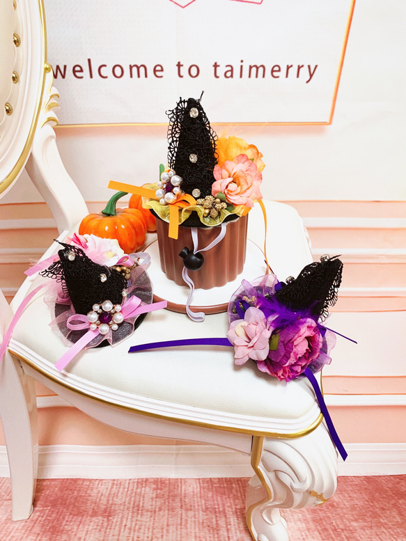 専用出品♡ハロウィンセット♡ハンドメイド　アレキサンダーヘンリー 1点のみ‼️ USA アレキサンダーヘンリー 魔女ハガサのハロウィン