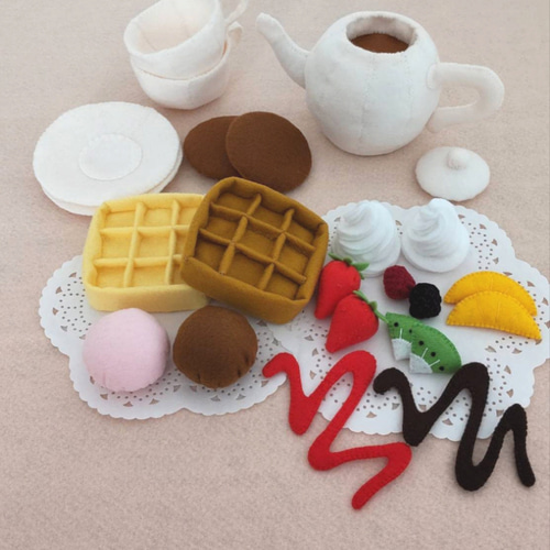 41 フェルトままごと　ワッフル　オーダーページ 41 フェルトままごと ワッフル オーダーページ