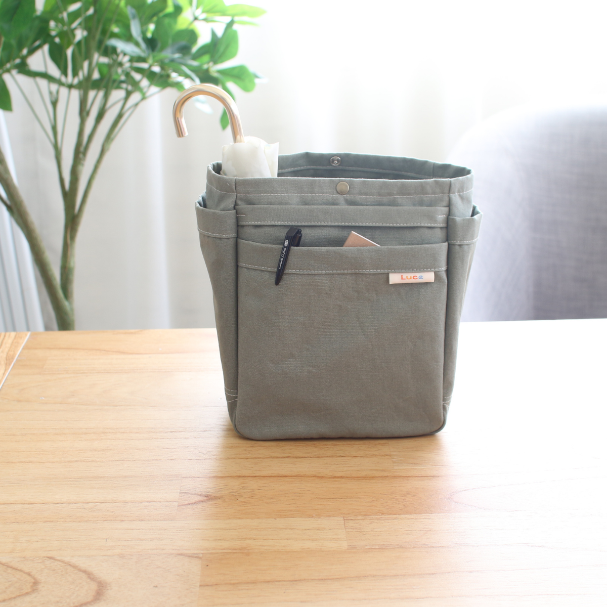 バッグインバッグ 縦型 自立 おしゃれ trentotto