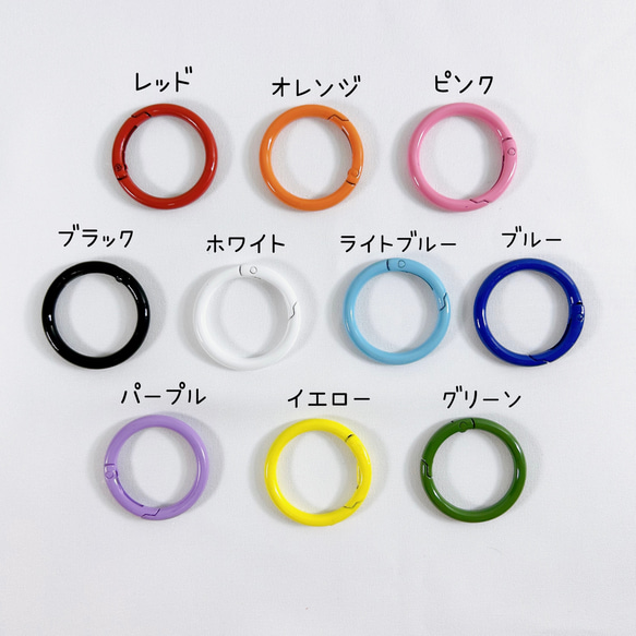 10colors【透明なのにカラフルな推し色ポーチ】クリアポーチ　推し活　推しカラー 12枚目の画像