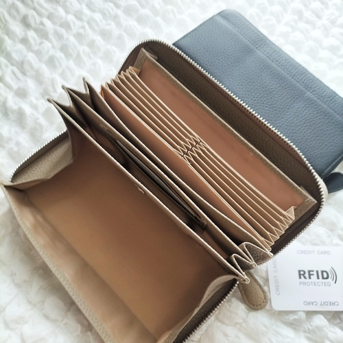 名入れ無料】 本革 長財布 小銭仕分け 便利財布 じゃばら ギフト 長