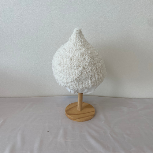 ふわもこどんぐり帽子♡ ˏˋ名入れ付きˎˊ˗モコモコどんぐり帽子 出産祝いや特別な贈り物に