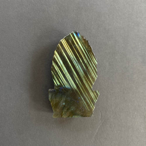 カービング ラブラドライト ガネーシャ神 立体・オブジェ Ubud Moon