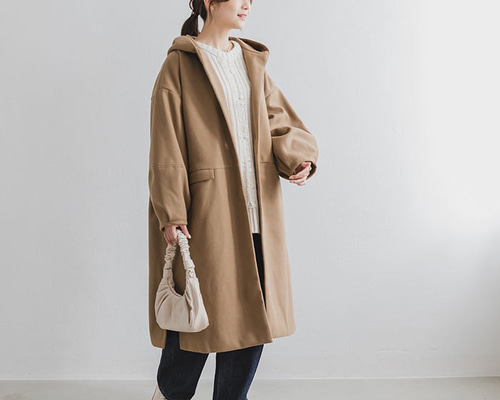 うーたん です★美品★ウールフード付きコート Amazon | [ANMIDA] ウールコート コート レディース 大人 ウールコート