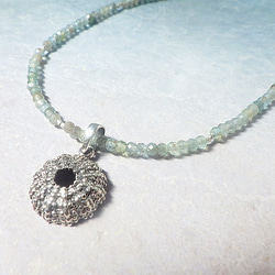 *sv925* Silver Sea Urchin Necklaces 銀のウニのネックレス 7枚目の画像