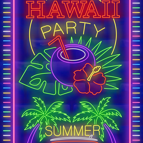 Lサイズ】 Welcome アロハ ハワイ ココナッツ ヤシの木 旅 海