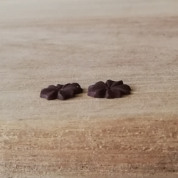 チェコ製ヴィンテージ　チョコチップみたいな小さなビーズ（10個） 4枚目の画像
