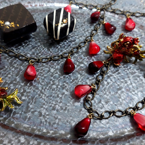 簪 柘榴 mini かんざし 和兎庵(watoan) 通販 16630509｜Creema(クリーマ)