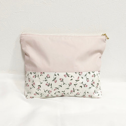 おむつポーチ＊オムツポーチ＊名入れ＊名前入れ＊出産祝い＊ギフト＊リバティ 2枚目の画像