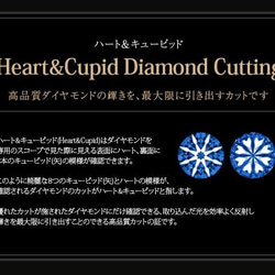8ｍｍ*Heart & Cupid*キュービックジルコニア☆サージカルステンレスピアス*P72 11枚目の画像