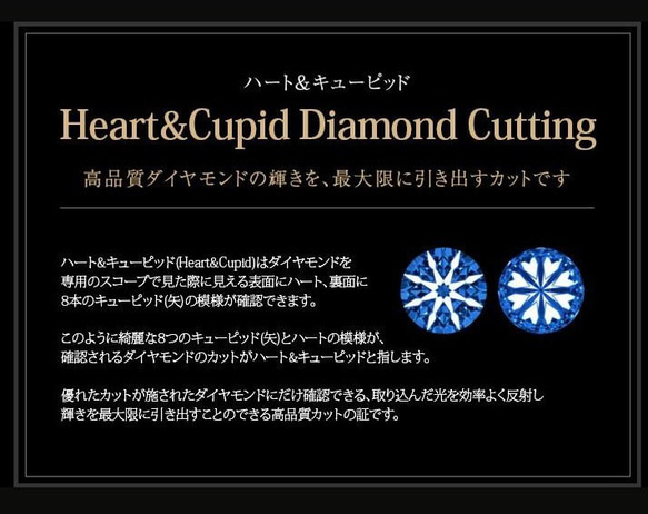 8ｍｍ*Heart & Cupid*キュービックジルコニア☆サージカルステンレスピアス*P72 11枚目の画像