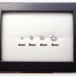 8ｍｍ*Heart & Cupid*キュービックジルコニア☆サージカルステンレスピアス*P72 10枚目の画像