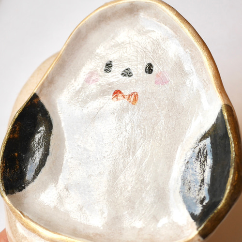 うつわやみたす 皿 プレート シマエナガ 陶器 うつわやみたす 皿 プレート シマエナガ 陶器 皿・プレート