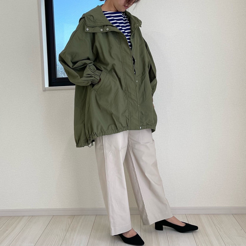 Clay Smith ジャケット フード付き カーキ Clay Smith ジャケット フード付き カーキ クレイスミス カーキ ジャケット