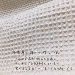 【お試し】3種類の肌面素材が試せるミニサイズ　防水6層布ナプキン3枚セット 8枚目の画像