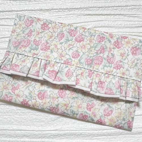 フリルティッシュカバー♡ハンドメイド　リバティ フリルティッシュカバー♡ハンドメイド リバティ リバティ