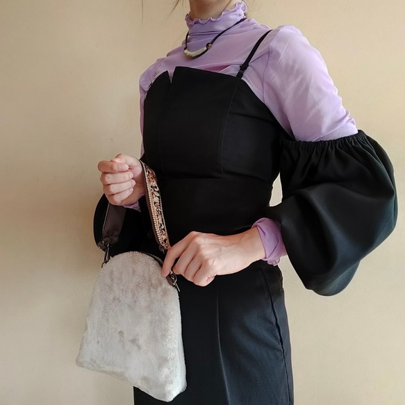 【メルマガ掲載】再販:MOILU ミニバッグ　ワンショルダーバッグ　オケージョン　結婚式　お呼ばれ　handbag 8枚目の画像