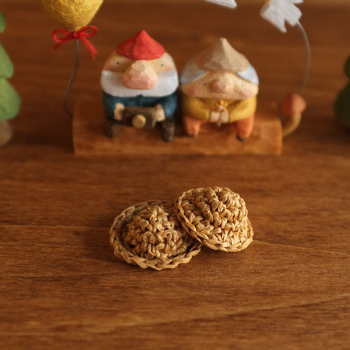 北欧 インテリア木製【トントゥ森のピクニック】 北欧雑貨 置物