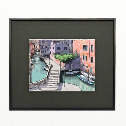 ポストカード ヨーロッパ風景画（組み合わせ自由4枚セット1.000円）No