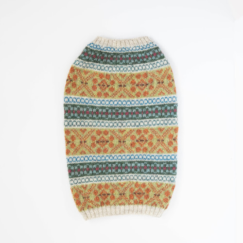 犬服 ニット セーター 手編みオーダー ウール100%